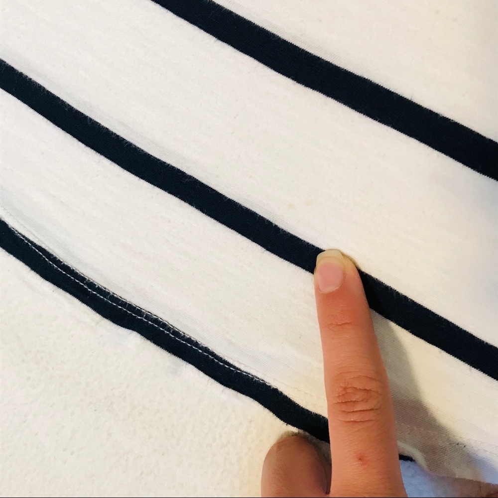 MADEWELL CASUAL STRIPED TOP - Picture 7 of 7